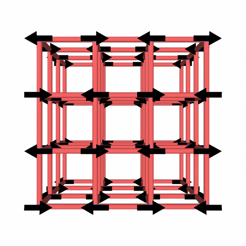 Magneto-mechanical metamaterial